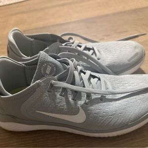 Nike Lime and Gray Athletic Shoes